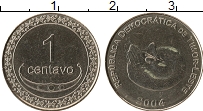 Продать Монеты Тимор 1 сентаво 2004 Медно-никель
