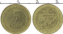 Продать Монеты Центральная Африка 5 франков 2006 Медь