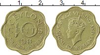 Продать Монеты Цейлон 10 центов 1944 Медь