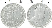 Продать Монеты Цейлон 50 центов 1903 Серебро