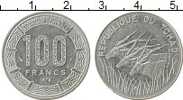 Продать Монеты Чад 100 франков 1976 Медно-никель
