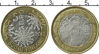 Продать Монеты Финляндия 5 евро 2012 Биметалл