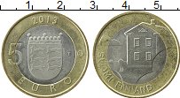 Продать Монеты Финляндия 5 евро 2013 Биметалл