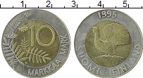 Продать Монеты Финляндия 10 марок 2000 Биметалл