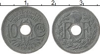 Продать Монеты Франция 10 сантим 1945 Цинк