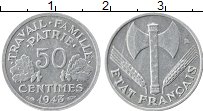 Продать Монеты Франция 50 сантим 1943 Алюминий