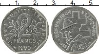 Продать Монеты Франция 2 франка 1993 Медно-никель