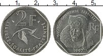 Продать Монеты Франция 2 франка 1997 Медно-никель
