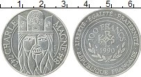 Продать Монеты Франция 100 франков 1990 Серебро