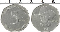 Продать Монеты Никарагуа 5 кордоба 1980 Медно-никель