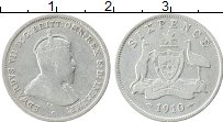 Продать Монеты Австралия 6 пенсов 1910 Серебро
