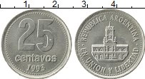 Продать Монеты Аргентина 25 сентаво 1996 Медно-никель