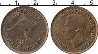 Продать Монеты Австралия 1/2 пенни 1946 Медь
