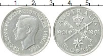 Продать Монеты Австралия 1 флорин 1951 Серебро