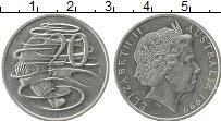 Продать Монеты Австралия 20 центов 1999 Медно-никель