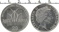Продать Монеты Австралия 20 центов 2011 Медно-никель
