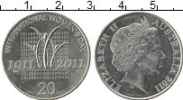 Продать Монеты Австралия 20 центов 2011 Медно-никель