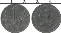 Продать Монеты Богемия и Моравия 1 крона 1943 Цинк