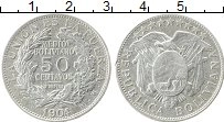 Продать Монеты Боливия 50 сентаво 1903 Серебро