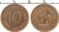 Продать Монеты Боливия 10 сентаво 1971 сталь с медным покрытием