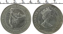 Продать Монеты Аскенсион 50 пенсов 1995 Серебро