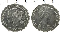 Продать Монеты Австралия 50 центов 1981 Медно-никель