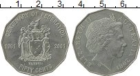 Продать Монеты Австралия 50 центов 2001 Медно-никель