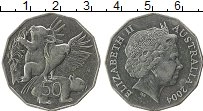 Продать Монеты Австралия 50 центов 2004 Медно-никель