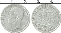 Продать Монеты Венесуэла 1 боливар 1954 Серебро