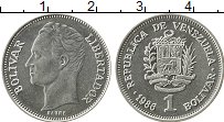 Продать Монеты Венесуэла 1 боливар 1977 Никель