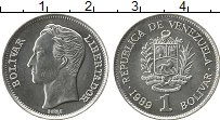 Продать Монеты Венесуэла 1 боливар 1989 Медно-никель