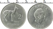 Продать Монеты Замбия 2 шиллинга 1966 Медно-никель
