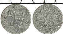 Продать Монеты Марокко 1 франк 1924 Никель
