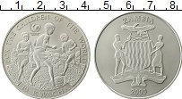 Продать Монеты Замбия 10 квач 2000 Серебро