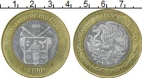 Продать Монеты Мексика 100 песо 2005 Биметалл