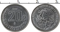 Продать Монеты Мексика 20 сентаво 2009 Медно-никель