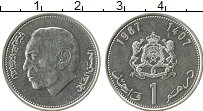 Продать Монеты Марокко 1 дирхам 1987 Медно-никель