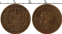 Продать Монеты Швеция 1 эре 1858 Медь