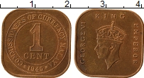 Продать Монеты Малайя 1 цент 1943 Бронза