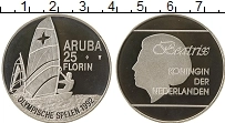 Продать Монеты Аруба 25 флоринов 1992 Серебро
