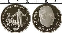 Продать Монеты Норвегия 50 крон 1995 Серебро