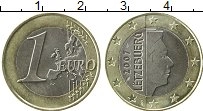 Продать Монеты Люксембург 1 евро 2002 Биметалл