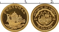Продать Монеты Либерия 12 долларов 2008 Золото