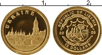 Продать Монеты Либерия 12 долларов 2008 Золото