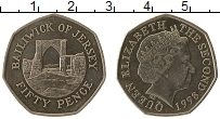 Продать Монеты Остров Джерси 50 пенсов 1983 Медно-никель
