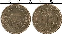 Продать Монеты Либерия 2 цента 1941 Медно-никель