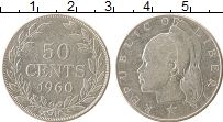 Продать Монеты Либерия 50 центов 1960 Серебро