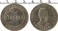 Продать Монеты Либерия 1 доллар 1976 Медно-никель