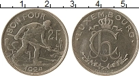 Продать Монеты Люксембург 2 франка 1924 Никель