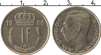 Продать Монеты Люксембург 1 франк 1968 Медно-никель